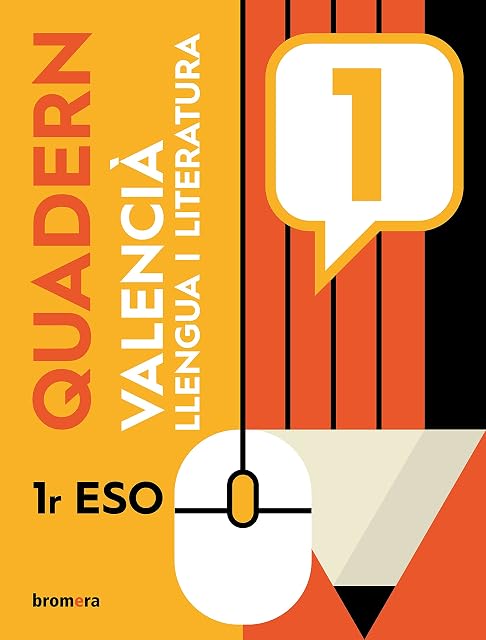 Portada de Llengua i Literatura 1º ESO Quadern Valencia