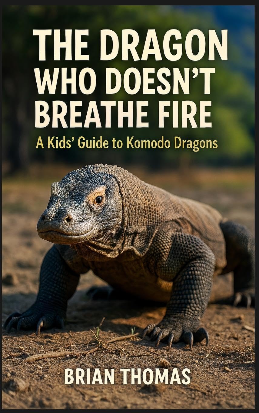The Dragon Who Doesn't Breathe Fire: A Kids Guide to Komodo Dragons