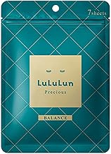 Lululun Precious Green (Balanced) Face Mask, Pack of 7