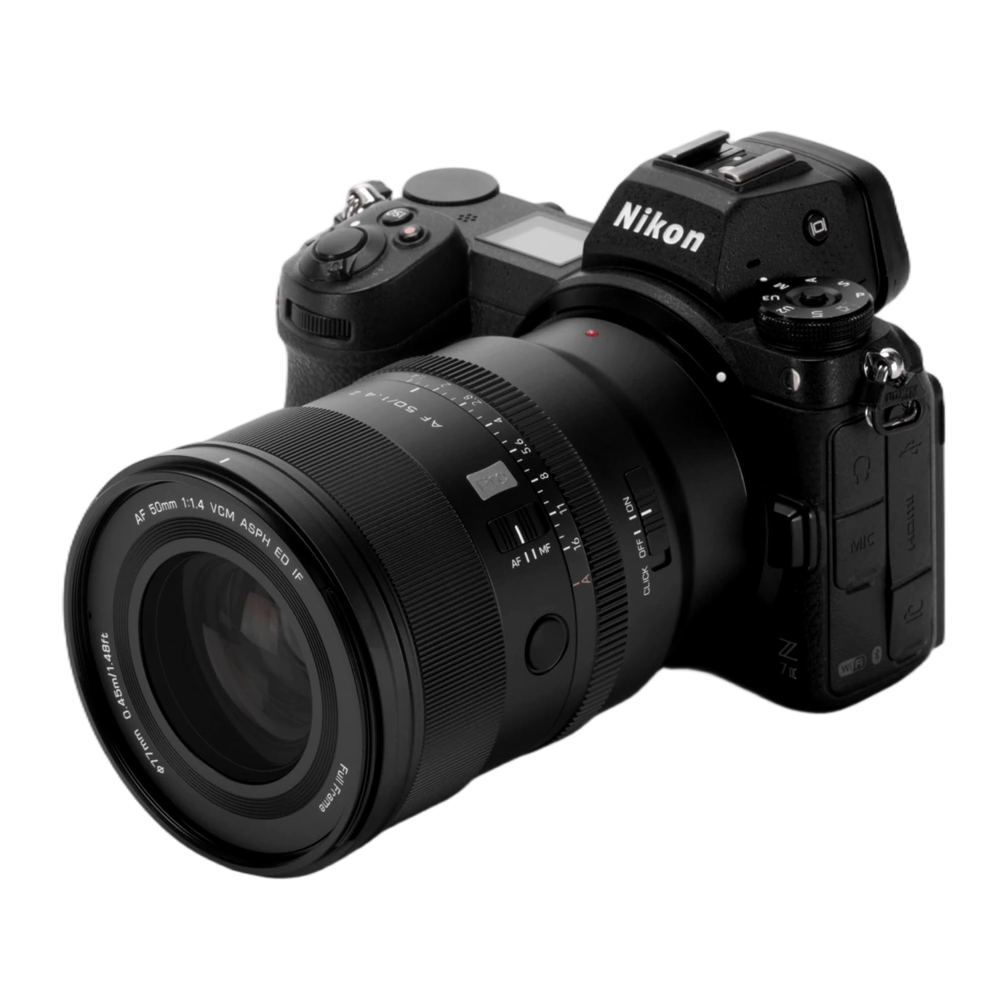 VILTROX 50mm F1.4 Pro Z,AF 50mm f/1.4 Obiettivo Autofocus per Attacco Nikon Z,Apertura ampia F1.4 Obiettivo Compatibile con Nikon Z6 III Zf Z8 Z9 Z30 Zfc Z50 II Z7 II ZR