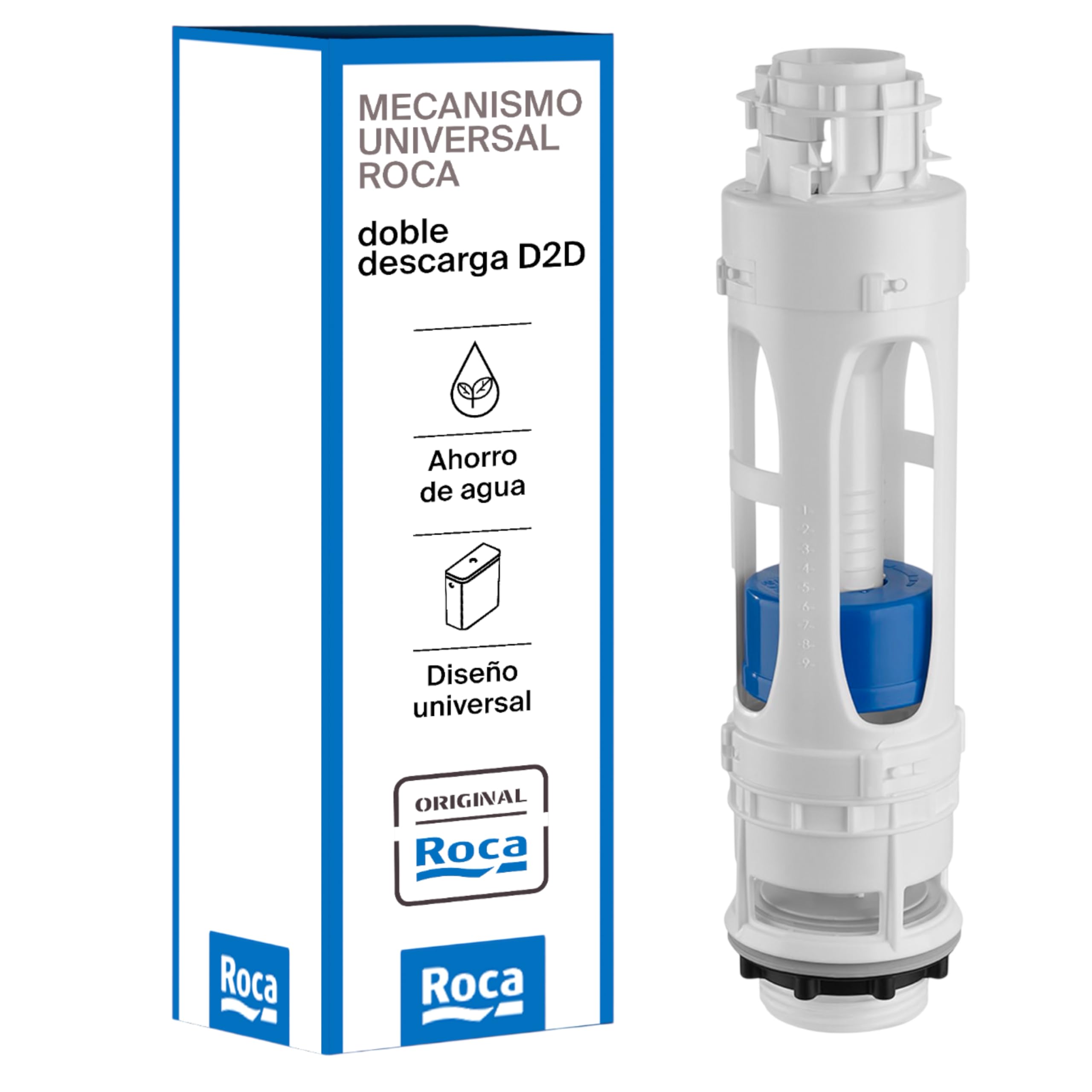 Roca AH0003400R - Kit Mecanismo Descar. D2-​D Nr Recambio - Colleción De Baño - Porcelana - Mecanismos