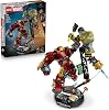 LEGO Marvel Efsanevi Savaş: Hulkbuster, Hulk’a Karşı 76343-9 Yaş ve Üzeri Çocuklar için Iron Man ve Hulk Minifigürü ile Savaş Aksesuarlar İçeren Yaratıcı Oyuncak Yapım Seti, Hediye Fikri 413 Parça
