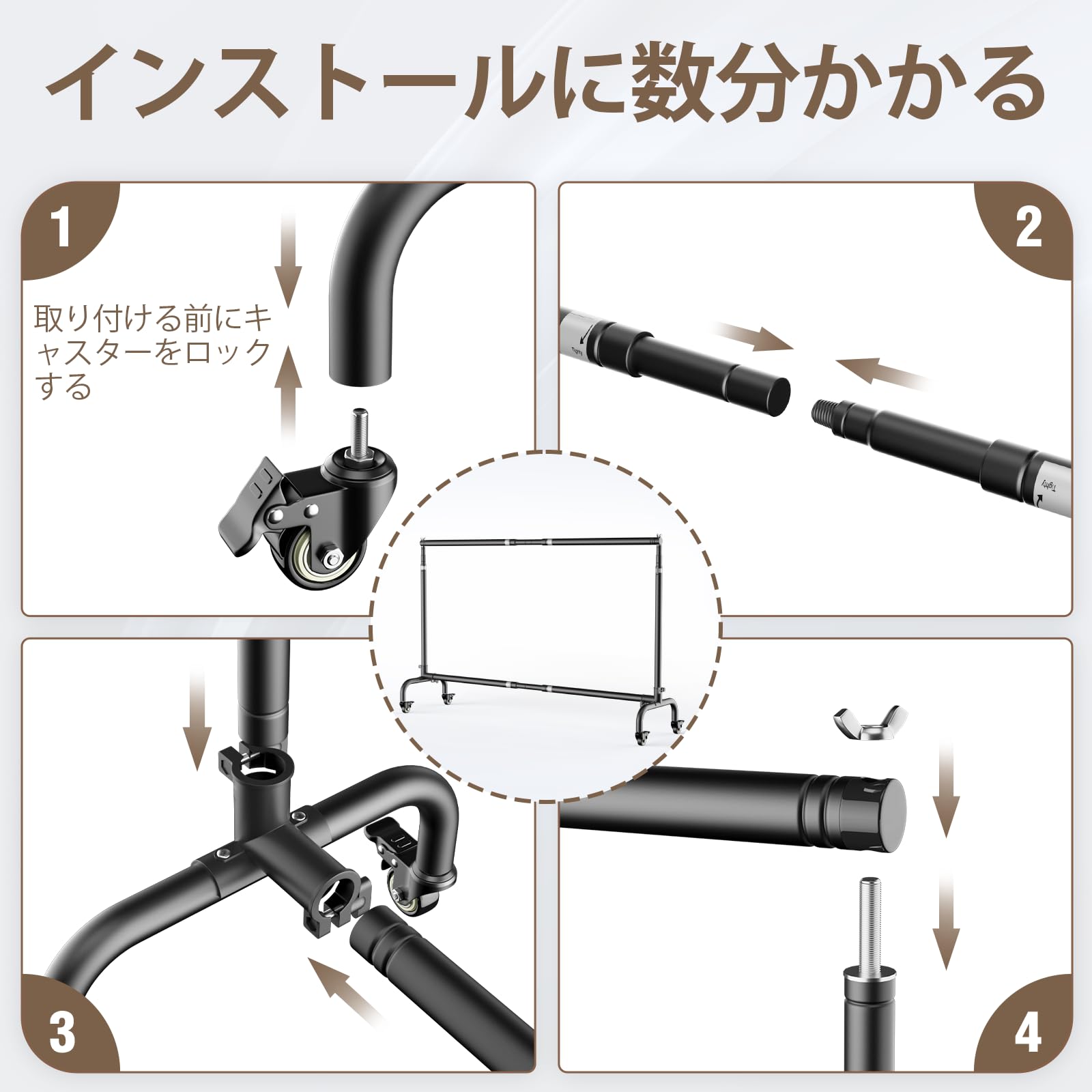 Amazon.co.jp: EMART アップグレード 背景スタンド 背景バナースタンド