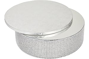 Mesmerizing Rhinestone Cake Stand - The Epitome of Elegance