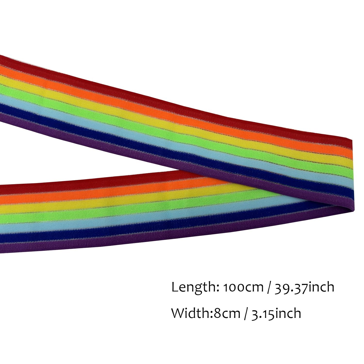 Post Surgical Implant Stabilizer Strap Support Brace Bandage, Breast Augmentation and Reduction Band, Chest Compression Support Band for Large Breast Exercise, Fits Most (Rainbow)