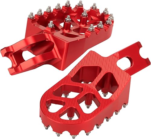 Miniatura 4 de LKV Estriberas de motocicleta para motocross compatibles con Honda CR125 CR250 CRF150R CRF250R CRF250RALLY CRF250X CRF250RX CRF450R CRF450RX CRF450X