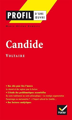 Profil d'une oeuvre : Candide ou l'optimisme, Voltaire