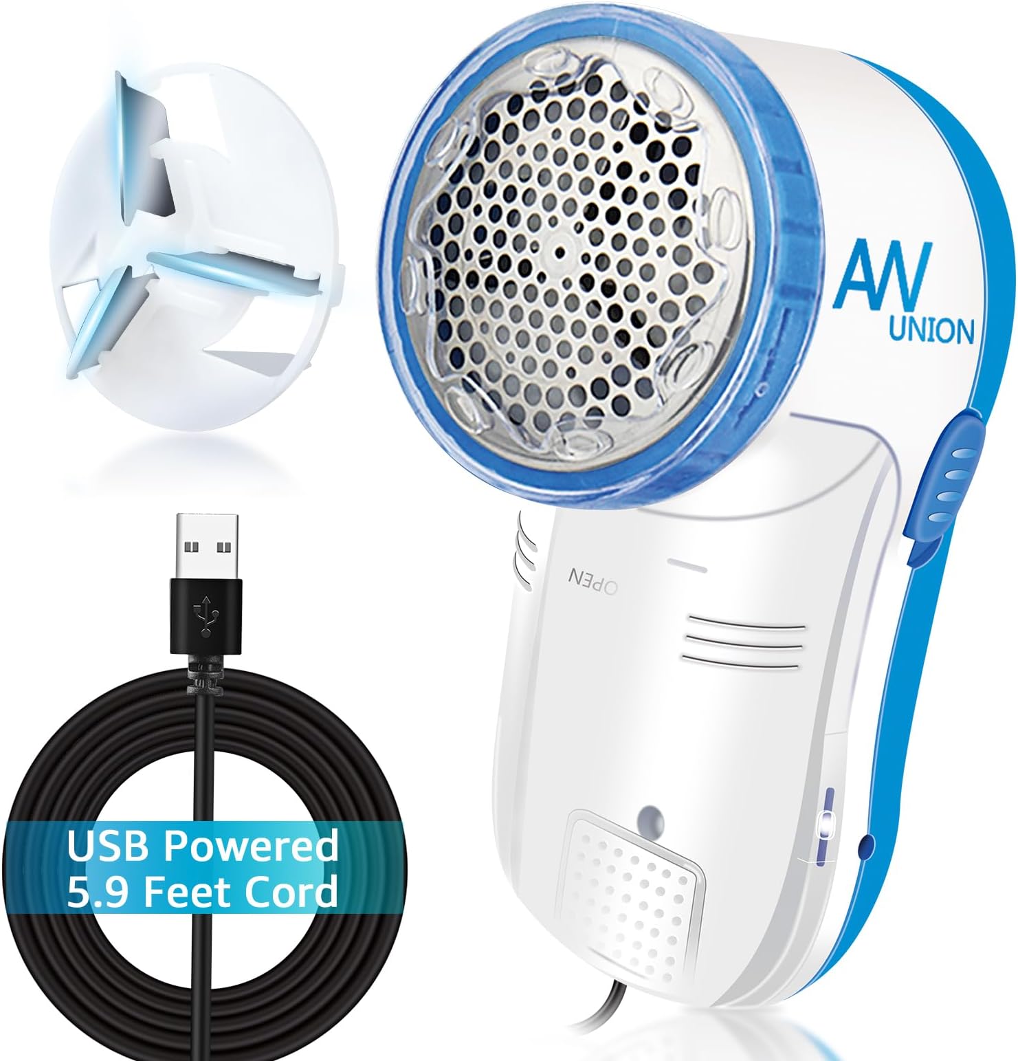 Rasoir Pour Tissus, Anti-peluches Rechargeable Pour Pulls, Anti