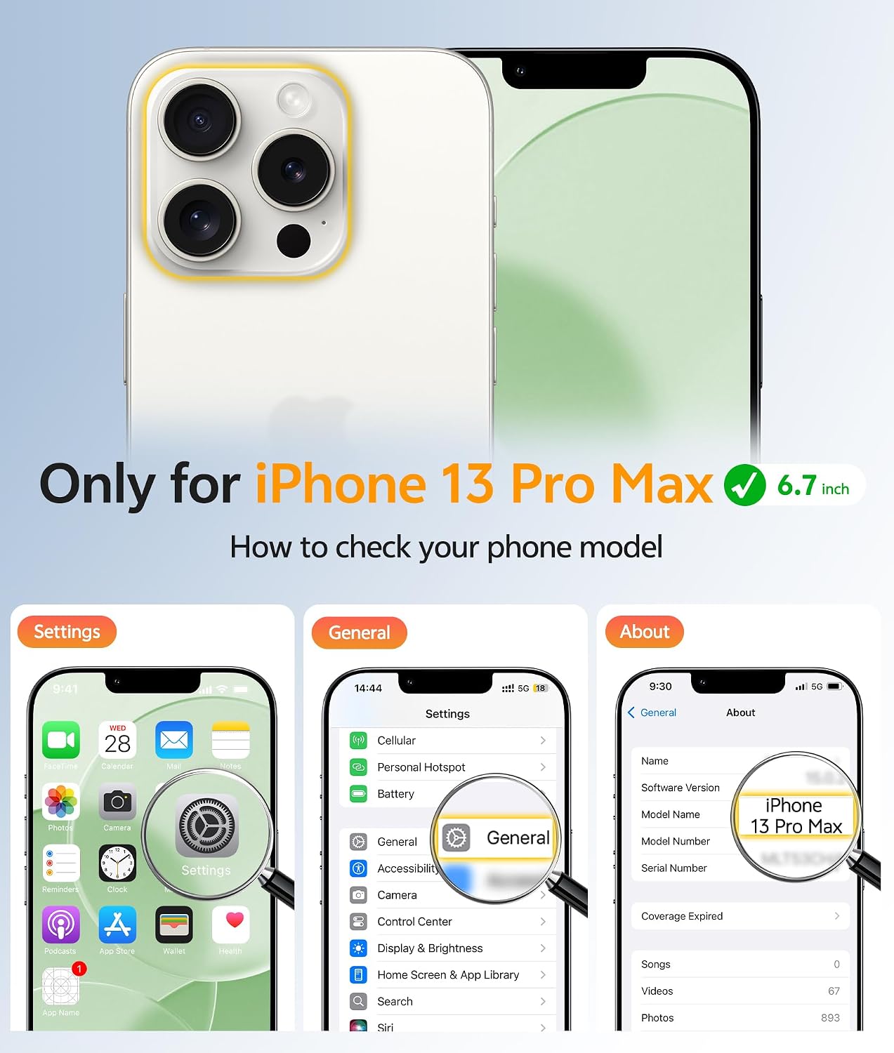 FNTCASE for iPhone 13 Pro Max Case: [Compatible with Magsafe] Translucent Matte Magnetic Cases [Full Camera Protection] Military Grade Shockproof Protective Phone Cover - Light Moss thumbnail