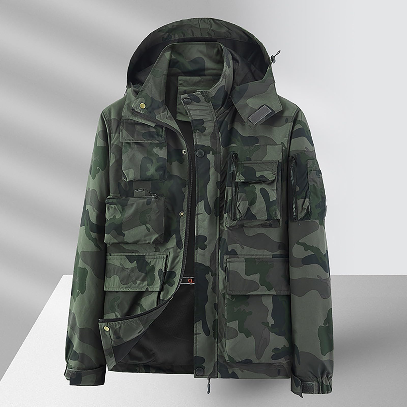 Generisch Leichte Regenjacke Männliche - Winter-Taschen, Outdoor-Angeln, Fotografie, Bergsteigen, Radfahren, Kleidung, Arbeitsjacke
