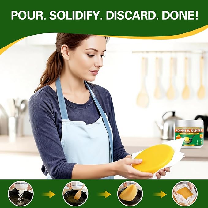 SnowLlily Solidificador de Aceite de Cocina, 11 fl oz miniatura 7