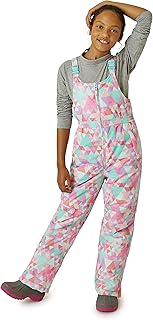 Eddie Bauer Kids Snow Bib - Insulated Waterproof Kids Snow Suit - Cozy Outdoor Activewear Overalls for Girls and Boys (3-16)