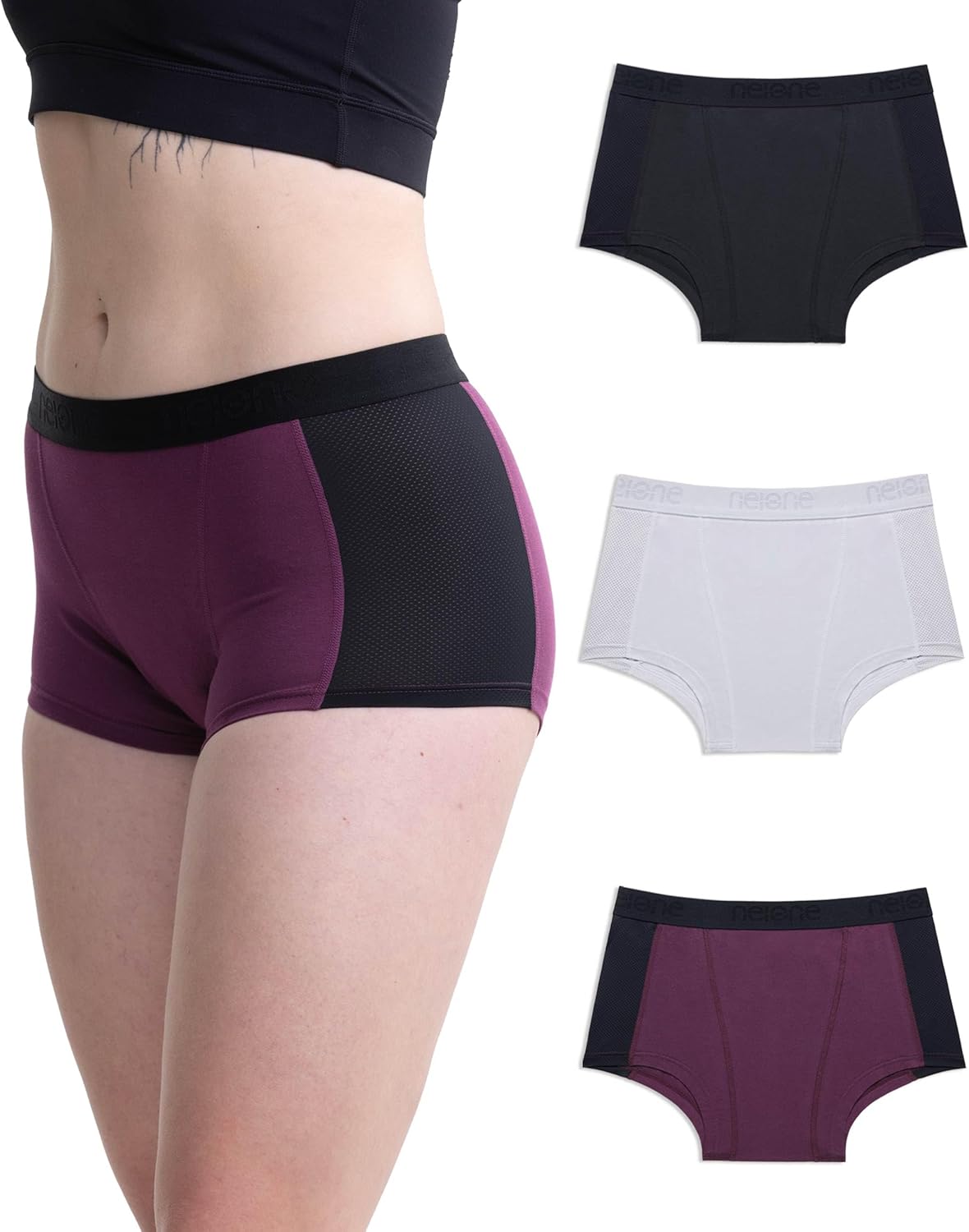 Mutande Mestruali Assorbenti NoBlood - Taglia 12 Anni / 4XL | Lavabili | Cotone Biologico | Ciclo Abbondante - Foto 6