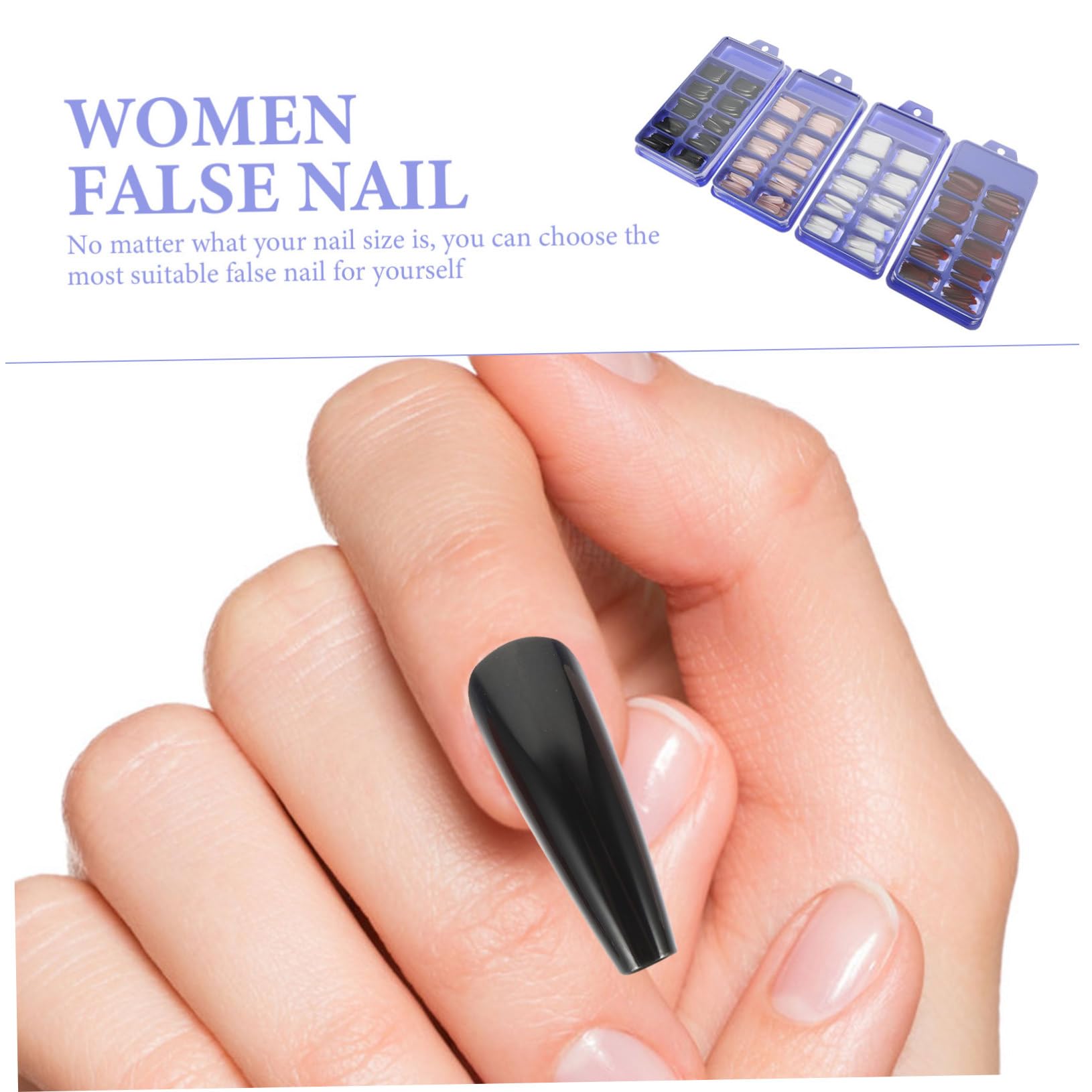 1200 Pz Chip Per Unghie Punte Per Unghie Finte Unghie Finte Francesi Tu? Come Premere Su Uñas Continua Unghie Artificiali Francesi Chiodo Resina Donna Piccola Scatola