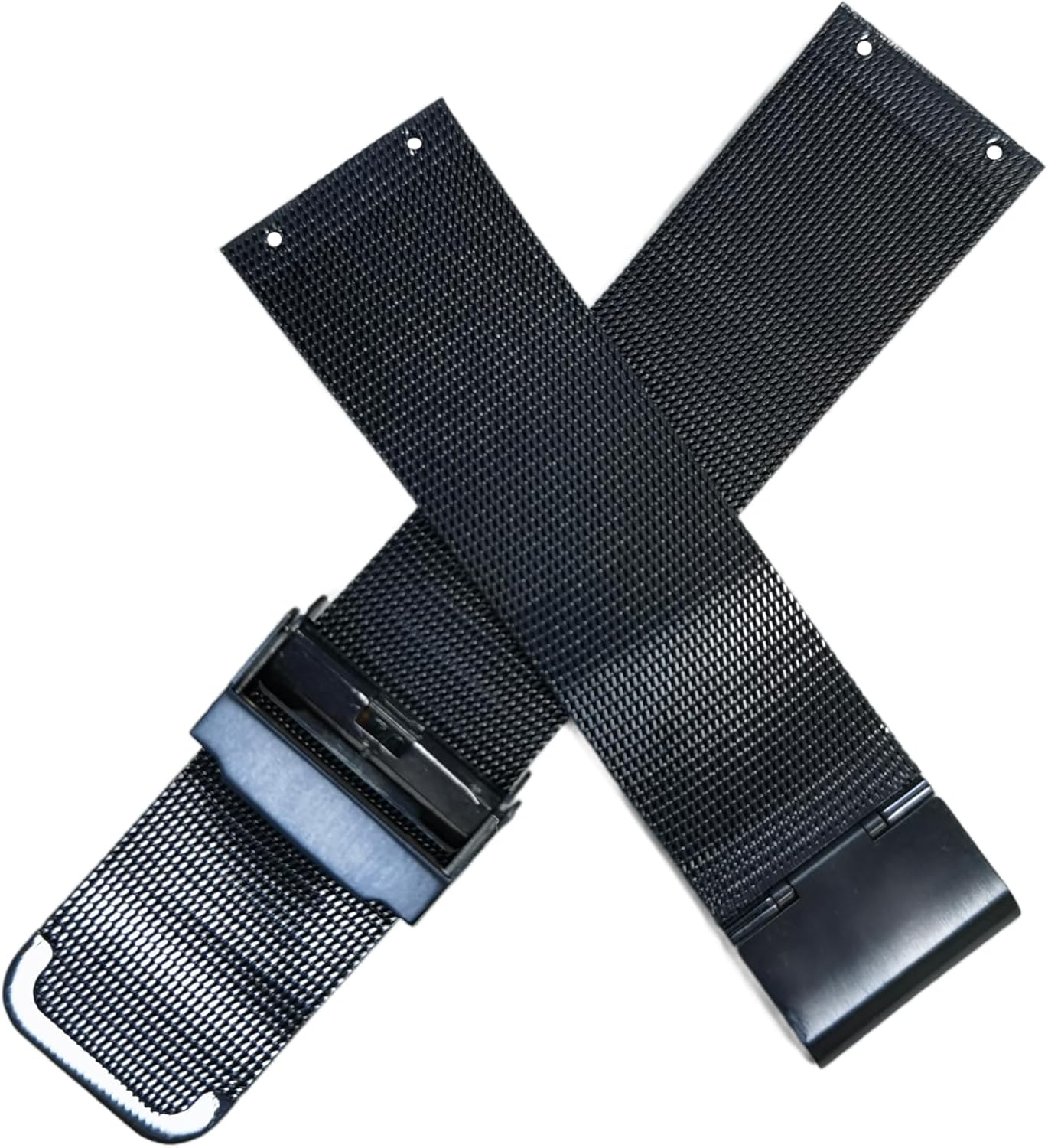 NZZXTO Replacement Stainless Steel Watch Band for Skagen Bering Unisex Watches with Screw，Fits More Sizes