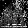 Lixada Men's Motorcycle Rain Suit Outdoor Reflective Waterproof Rain Jacket and Trousers Rainwear for Cycling Camping Hiking