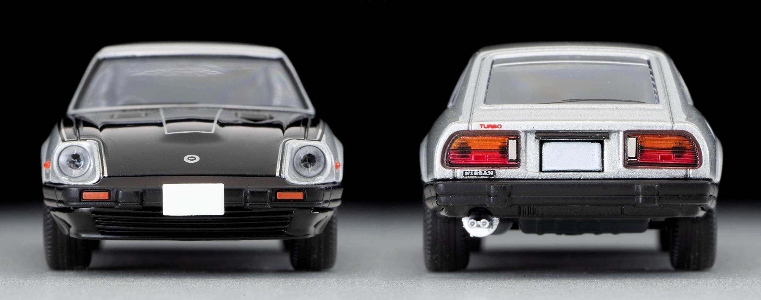 TomyTEC 315063 1/64 Nissan Fairlady Z-T Turbo, srebrny/czarny