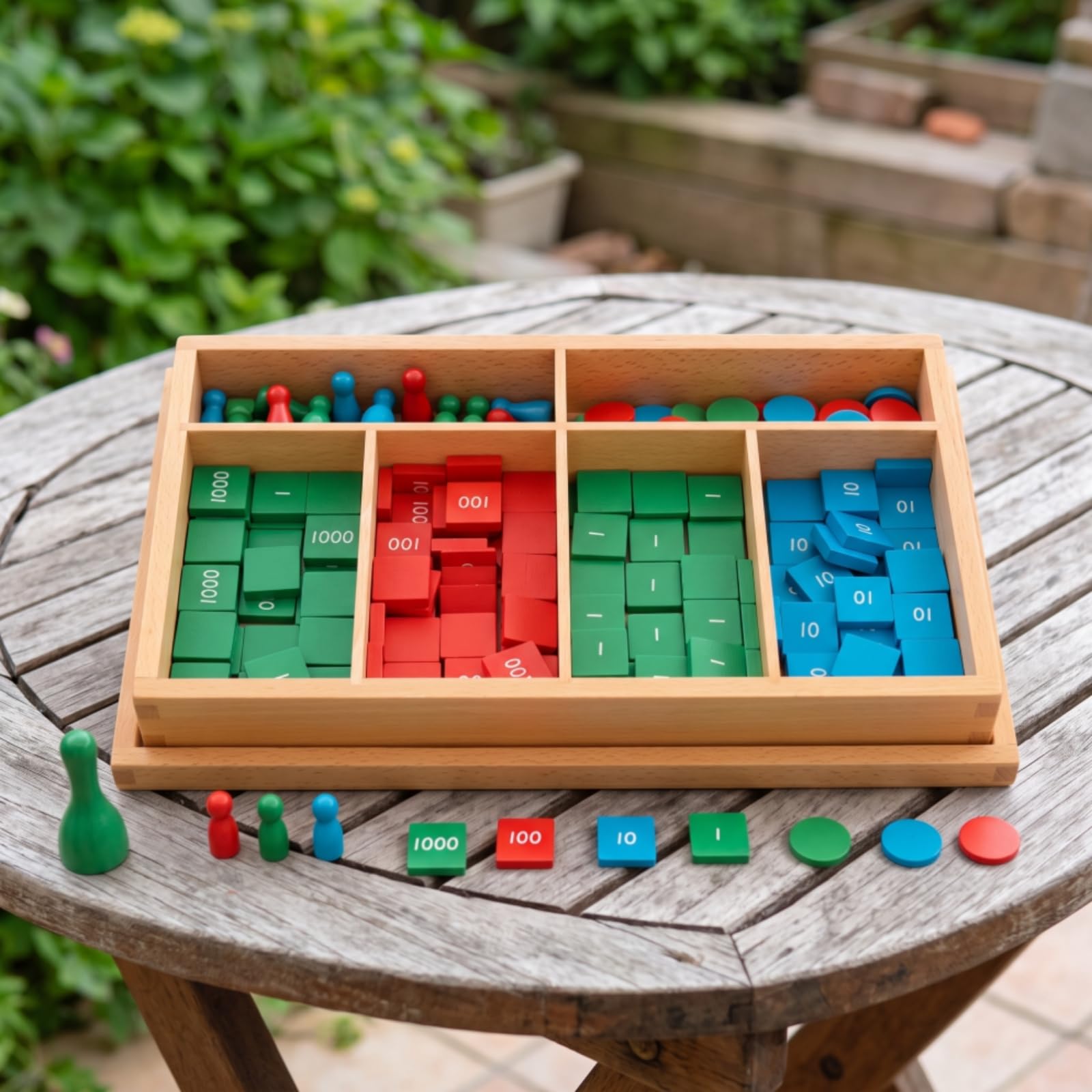 Gralara Juego Matemáticas Interactivo Tabla Calcular con Fichas Colorido Tabla Contear para Aula