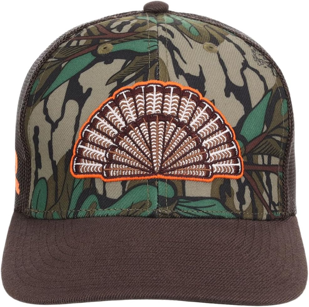 Local Crowns Mossy Oak Hunting Trucker Adjustable Strapback Hat - Image 2