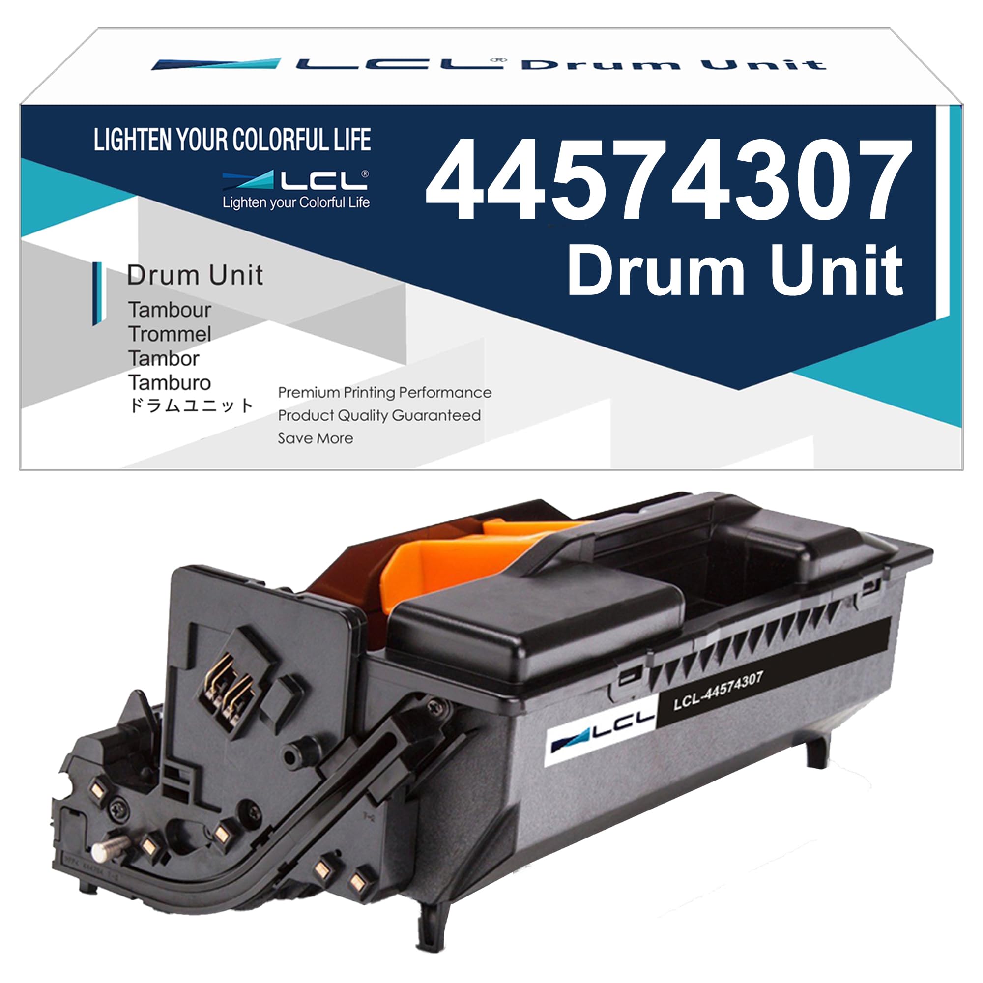 LCL Kompatibel Trommel 44574307 MB401 MB451 MB441 Drum Schwarz Ersatz für Oki B401 B401D B401DN MB441 MB451 MB451DN MB451DNW