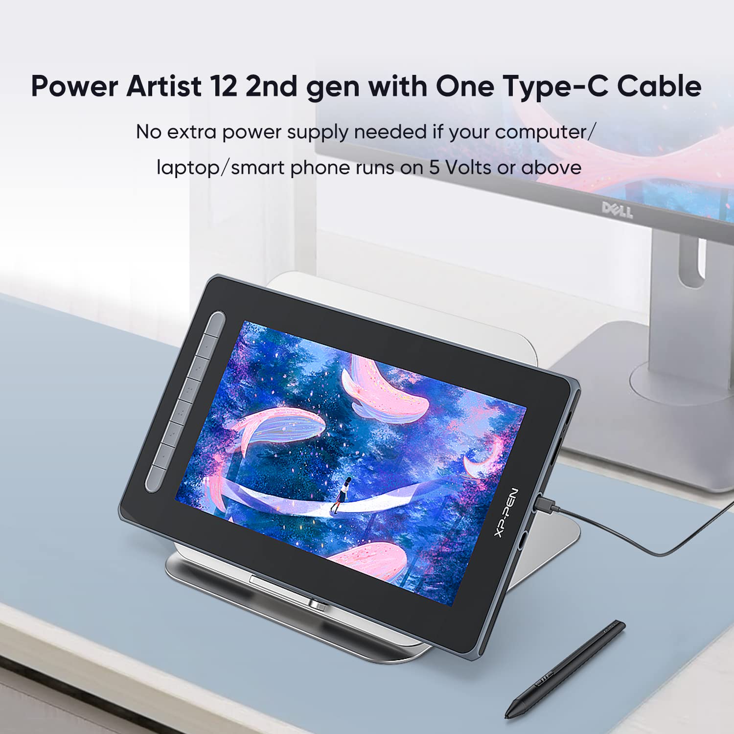 XPPen USB C to C Cable - Full Featured Type-C to Type-C Cable only
