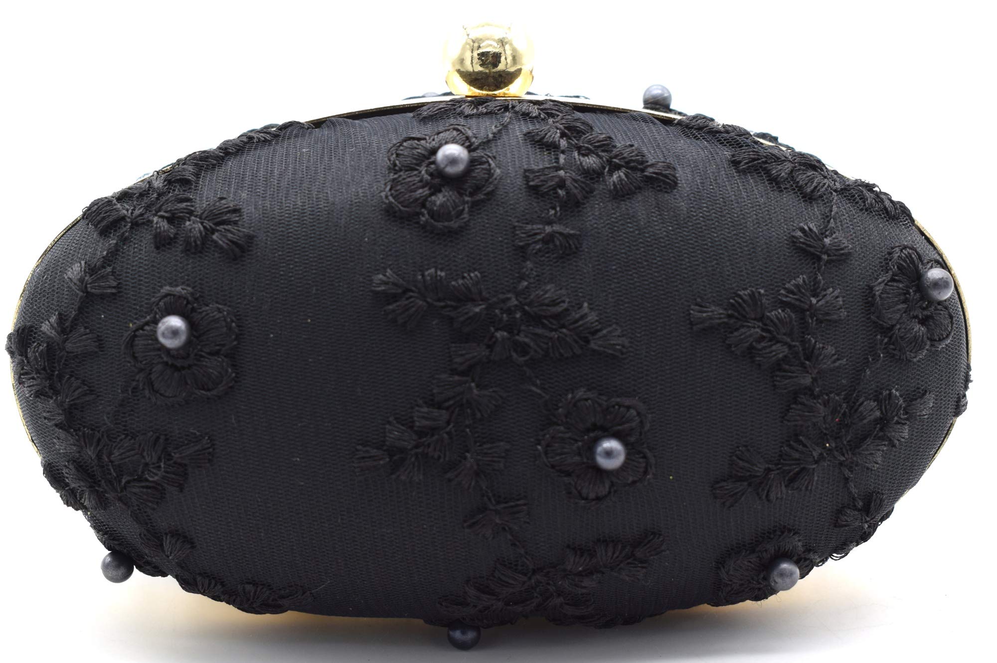 TOOBA Handicraft Hand Embroidered Box Clutch Bag Purse for Bridal, Casual, Wedding Bag for Women & Girls (Pink Pearl) (B07TZ5XZHR) Amazon Price History, Amazon Price Tracker