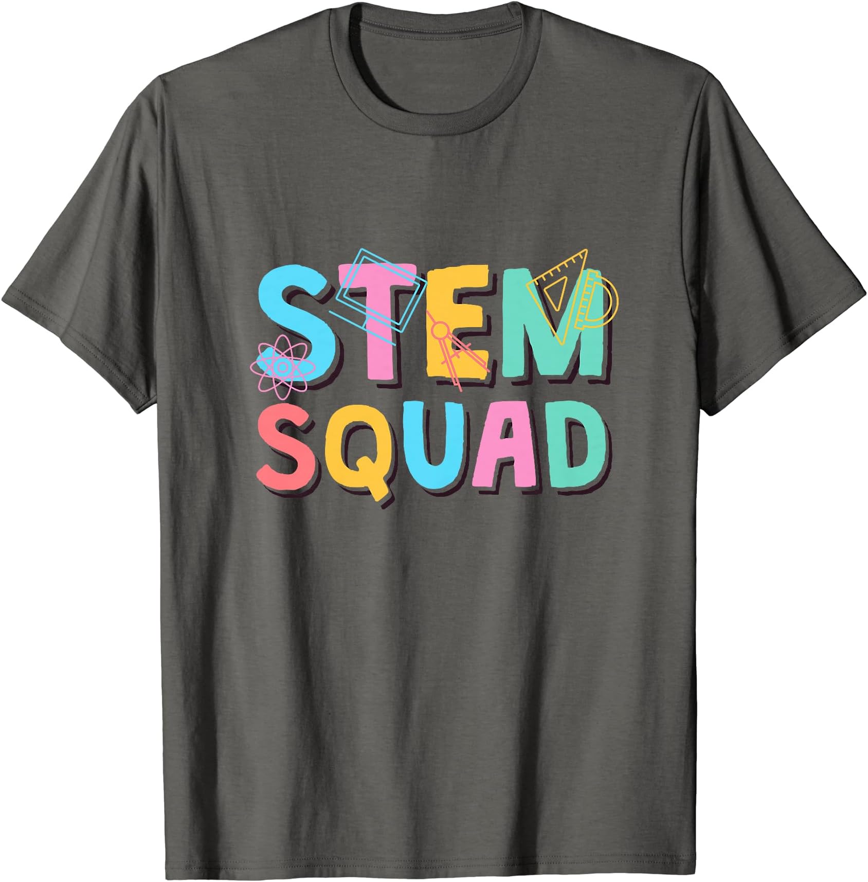 Stem Education & Steminist School Students GeeksStem Squad, Science Technology Engineering Math Team T-Shirt