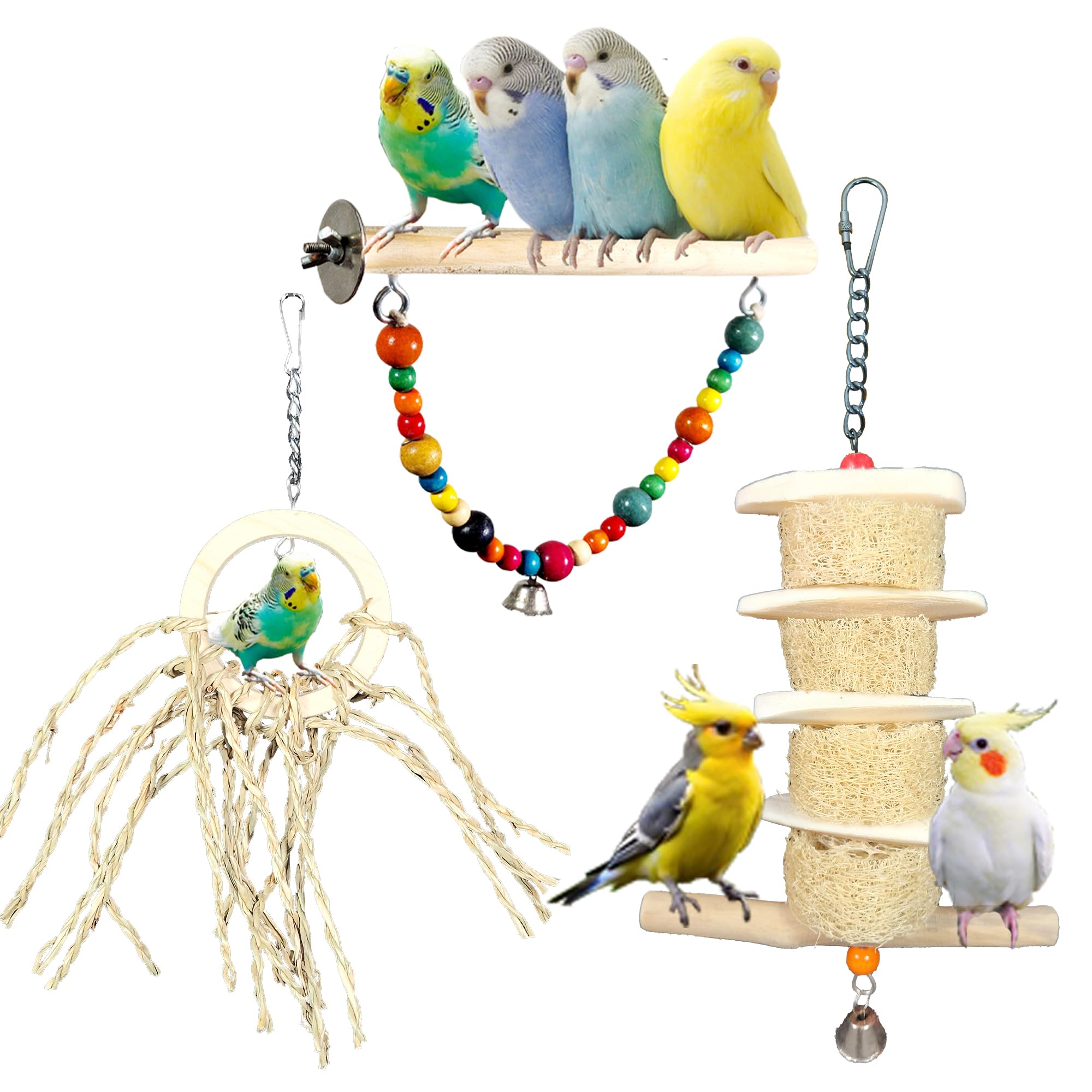Addy Cuttlebone Bird Toys Combo - Set of 3 | 20022 | Cuttle Fish Bones | Food | Treats for Lovebirds Parrots, Budgies, Finches, Parakeets, and Other Birds.| Four Piece Free cuttlebone. (B0D9YJXV13) Amazon Price History, Amazon Price Tracker