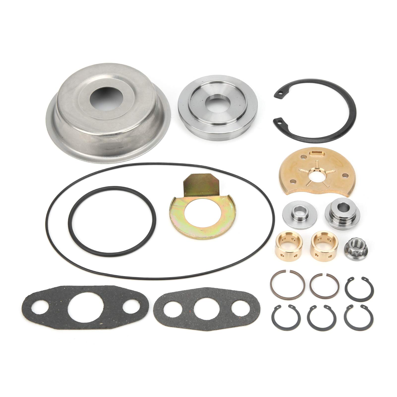 Turbo Service Kit, Turbo Rebuild Kit Professional with Aluminum and Stainless Steel for Turbocharger Repairing