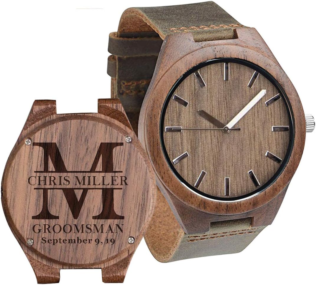 Personalized Engraved Wooden Watch for Men Kenya Ubuy