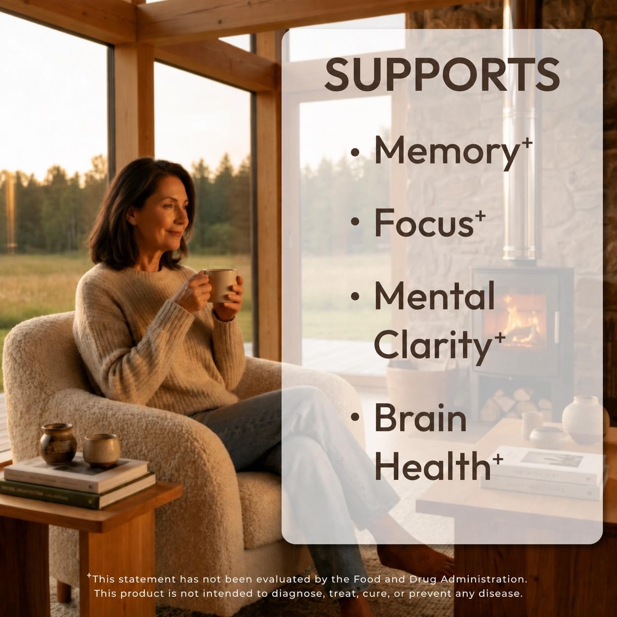Lion’s Mane Mushroom Extract (120 Capsules) - Verified Active 40% Beta Glucans for Cognition - Memory, Focus, Brain & Immune Health Supplement - Vegan, Non-GMO, 60 Servings