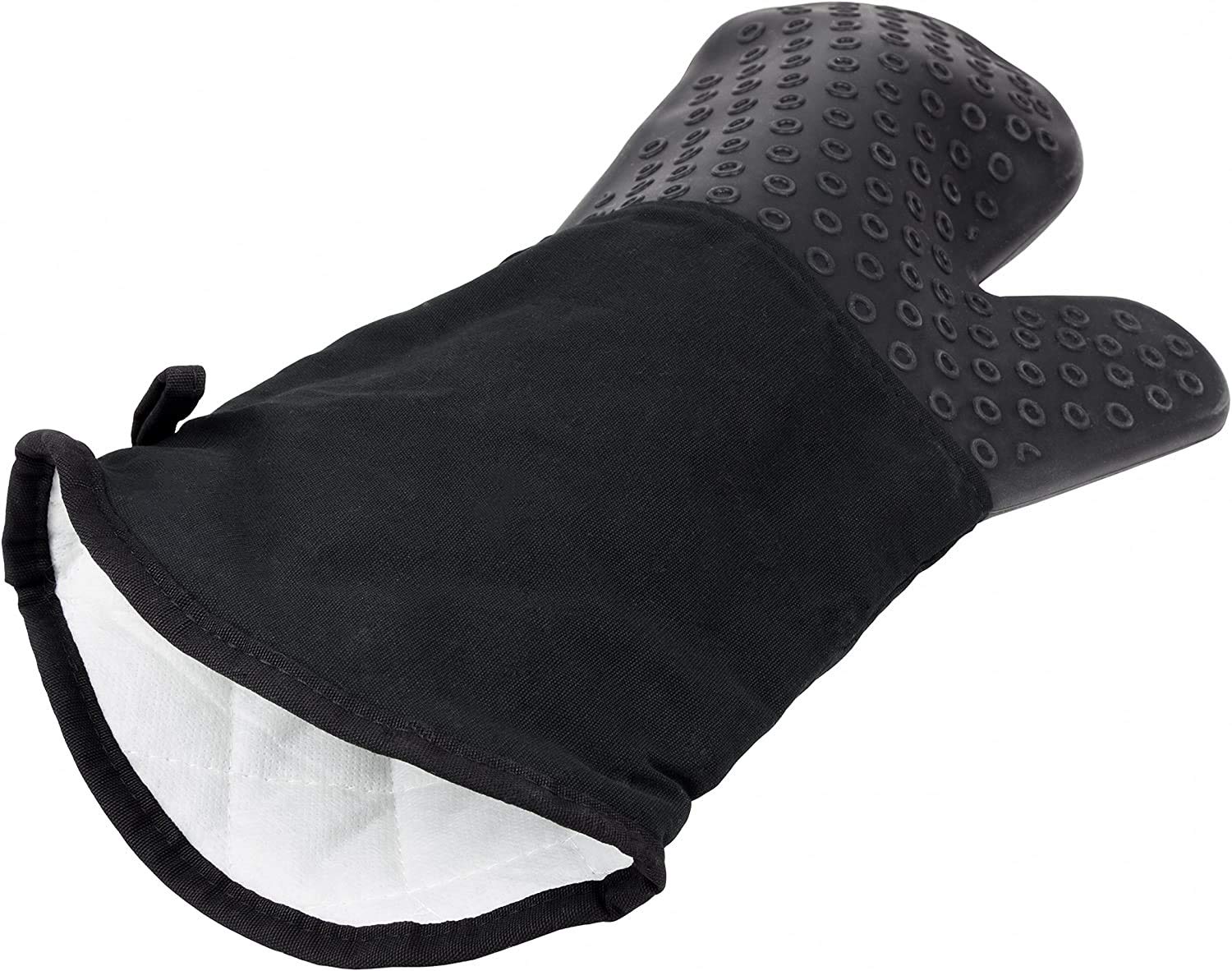 Lurch 70090 Koch- und Backhandschuh aus 100% BPA-freiem Platin Silikon und Baumwolle