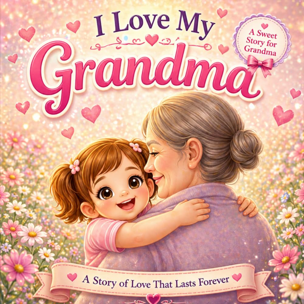 I Love My Grandma: A Sweet Picture Book About Love, Hugs, and Special Moments with Grandma (Three Hearts Publishing Gift Book Collection)