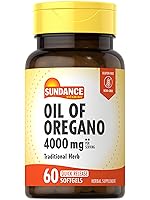 Algopix Similar Product 11 - Sundance Oil of Oregano 4000mg Softgels