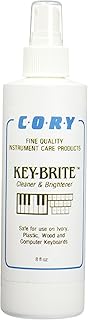 Key-Brite Piano Key Cleaner 8 oz by Cory, Distributed by A Fully Authorized Cory Products Dealer