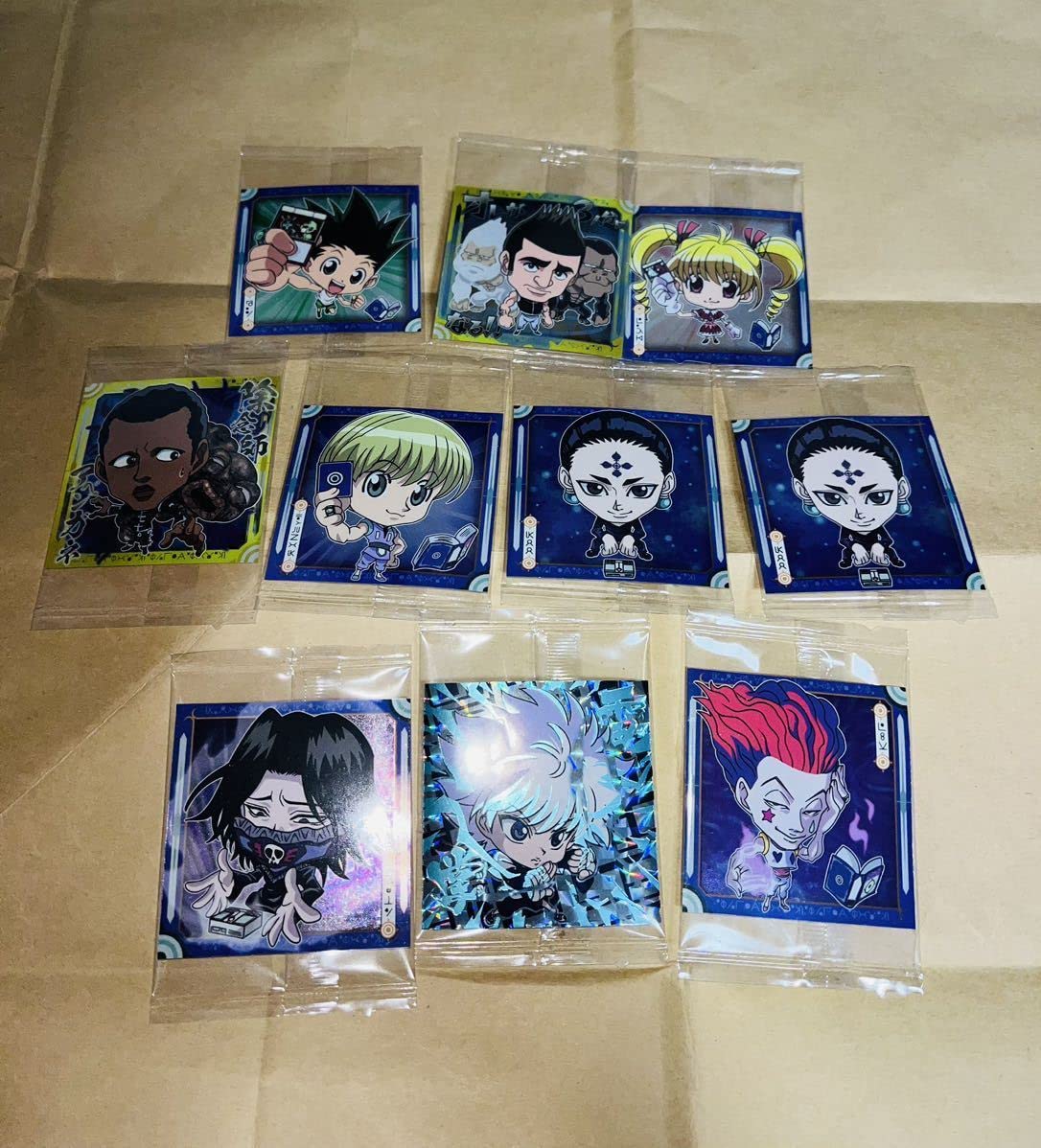 Amazon.co.jp: HUNTER×HUNTER シールウエハース vol.3 10枚セット