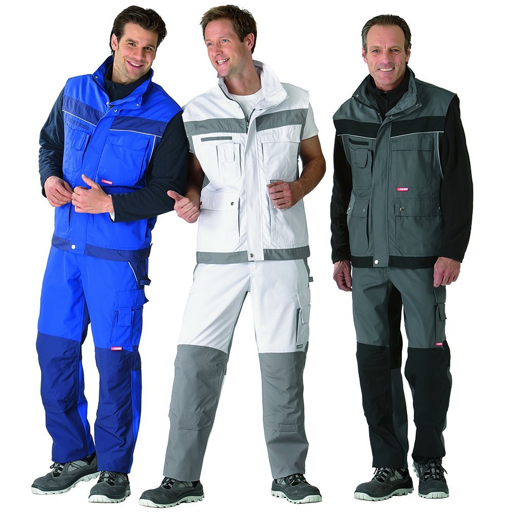 Planam Plaline Weste Chaleco Plaline Talla S en negro/zinc hombre (Pack de 1)