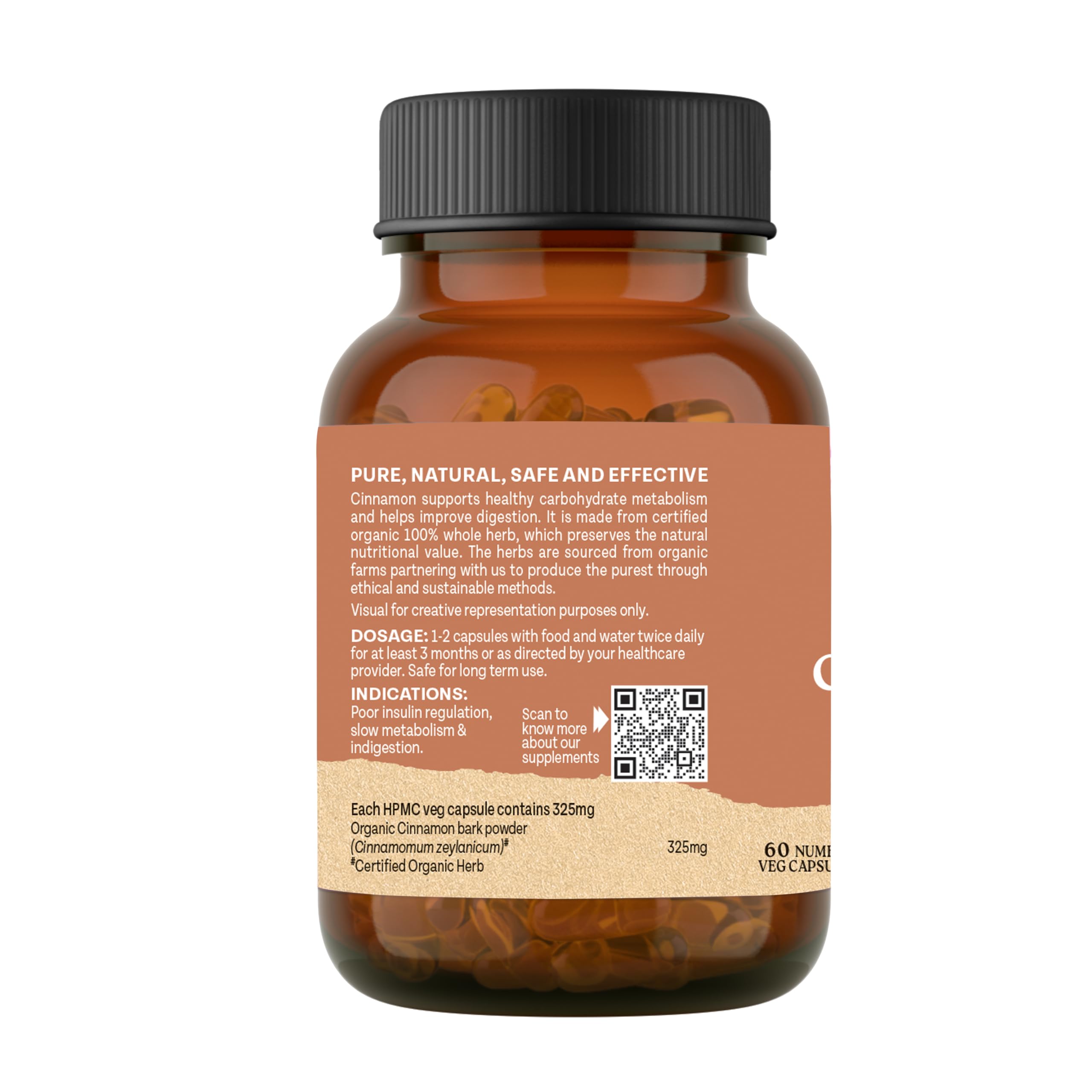 A TATA Product - Organic India Cinnamon - 60 Veg Capsules product image 9