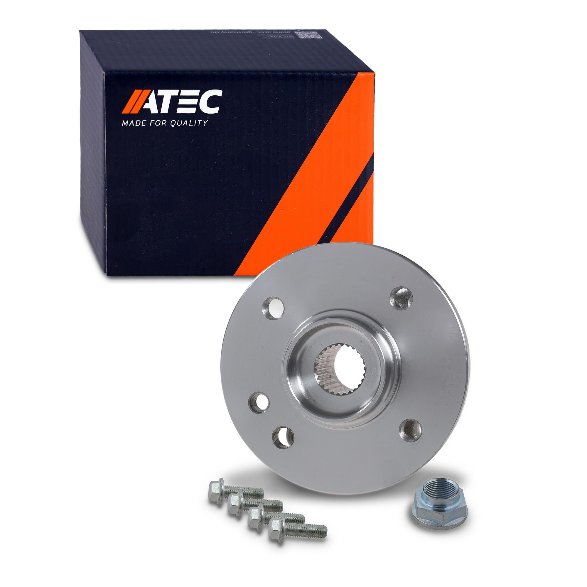 ATEC Germany 1x Juego de cojinetes de cubo de rueda delantero,