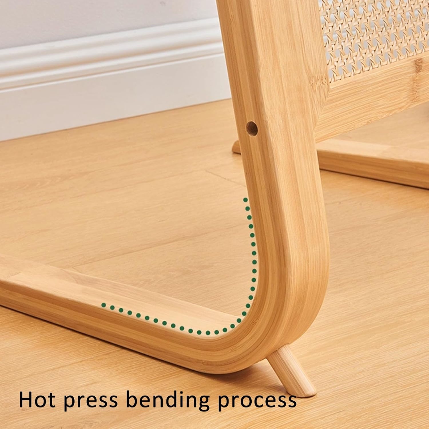 JKGHK Sweeping Robot Stand Rack, C Shaped Robot Vacuum Hidden Cabinet, Hidden Cabinet for Sweeping Robots, Wood Freestanding Side Table Rack, for Living Room, Bedroom