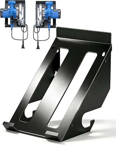 ACADOI Circular Saw Wall Mount Holder - Heavy-Duty Metal Storage Rack for Garage & Workshop ACADOI Circular Saw Wall Mount Holder - Heavy-Duty Metal Storage Rack for Garage & Workshop