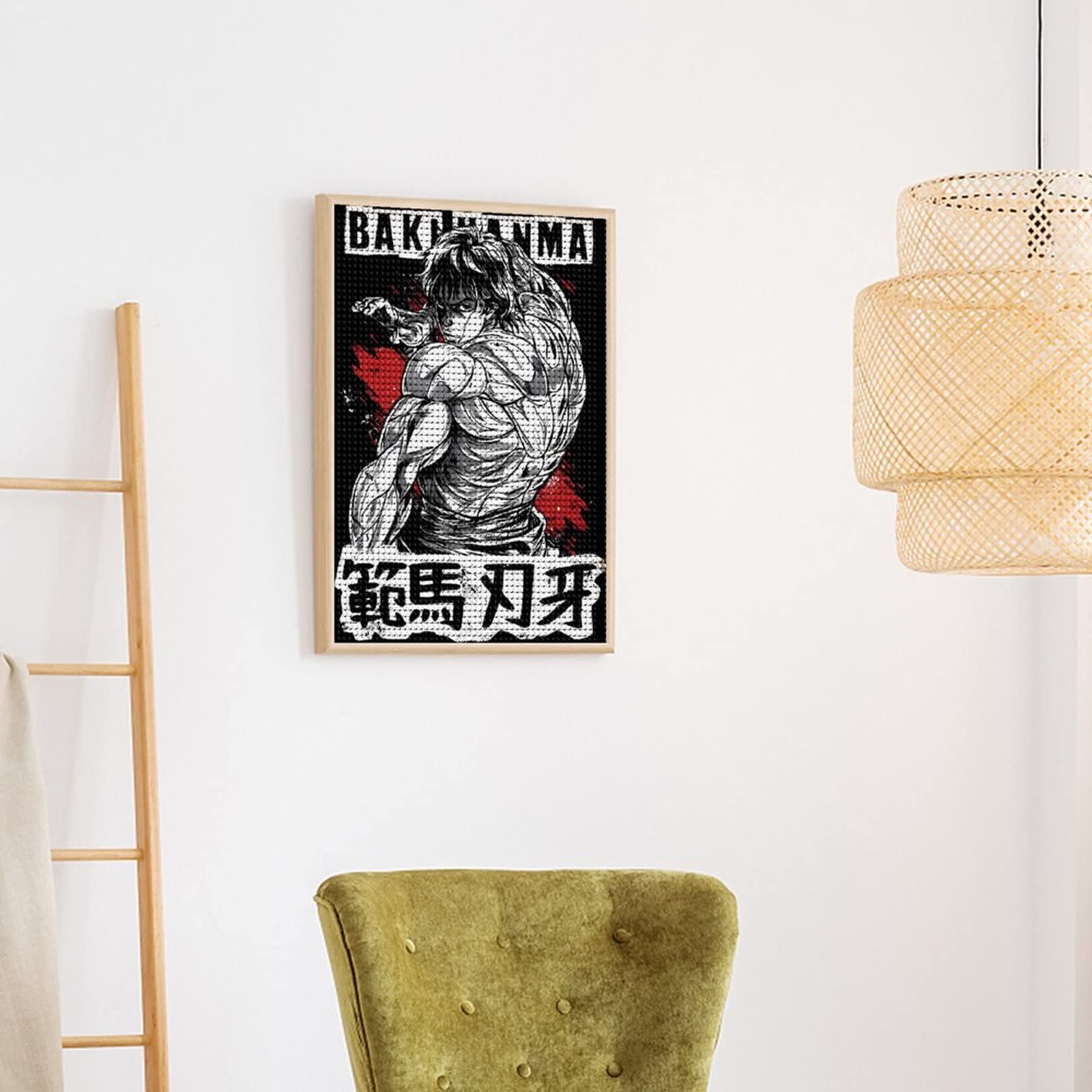 Amazon | グラップラー刃牙 5D ダイヤモンドアート セット DIY 手芸