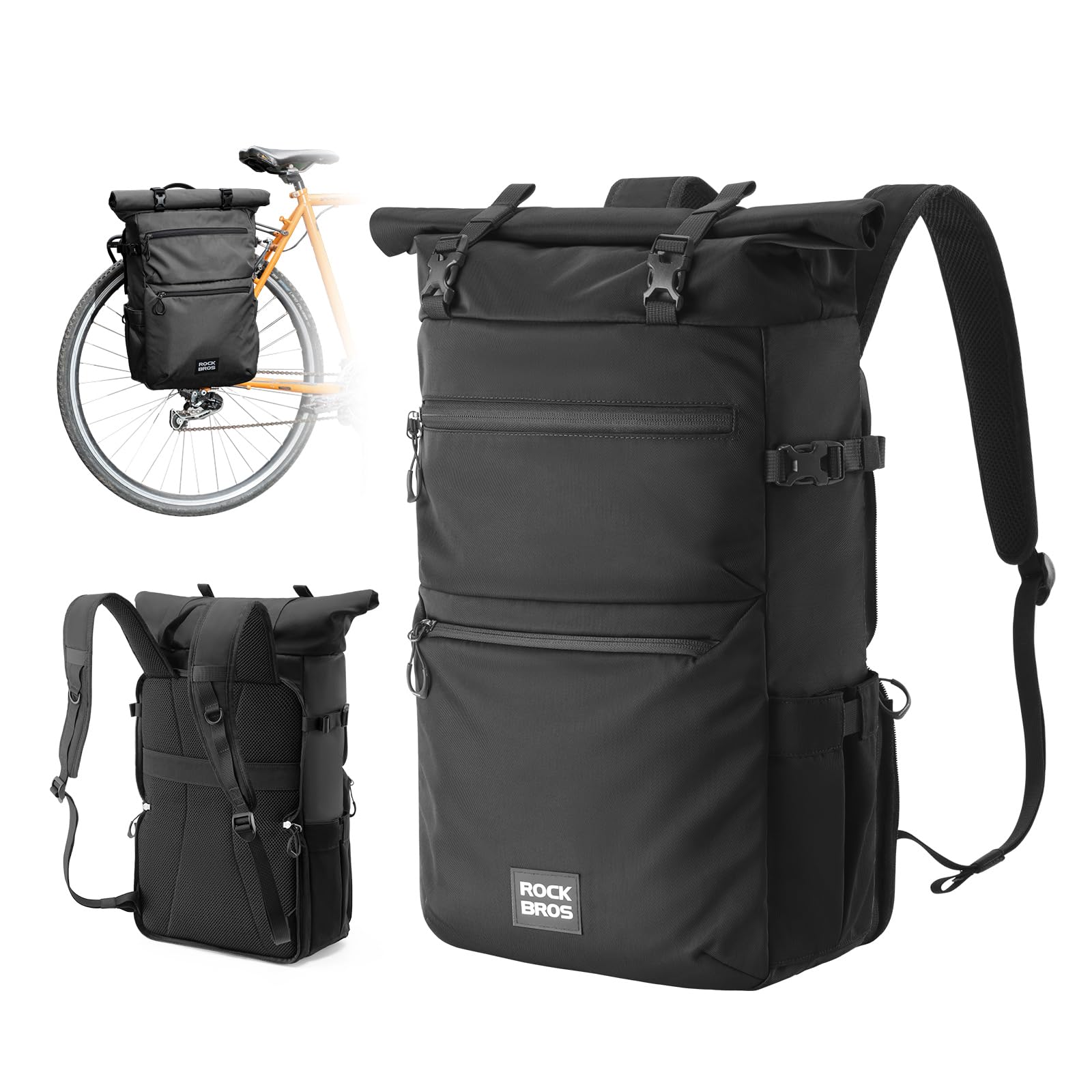 ROCKBROS 16L Convertible Pannier-Backpack
