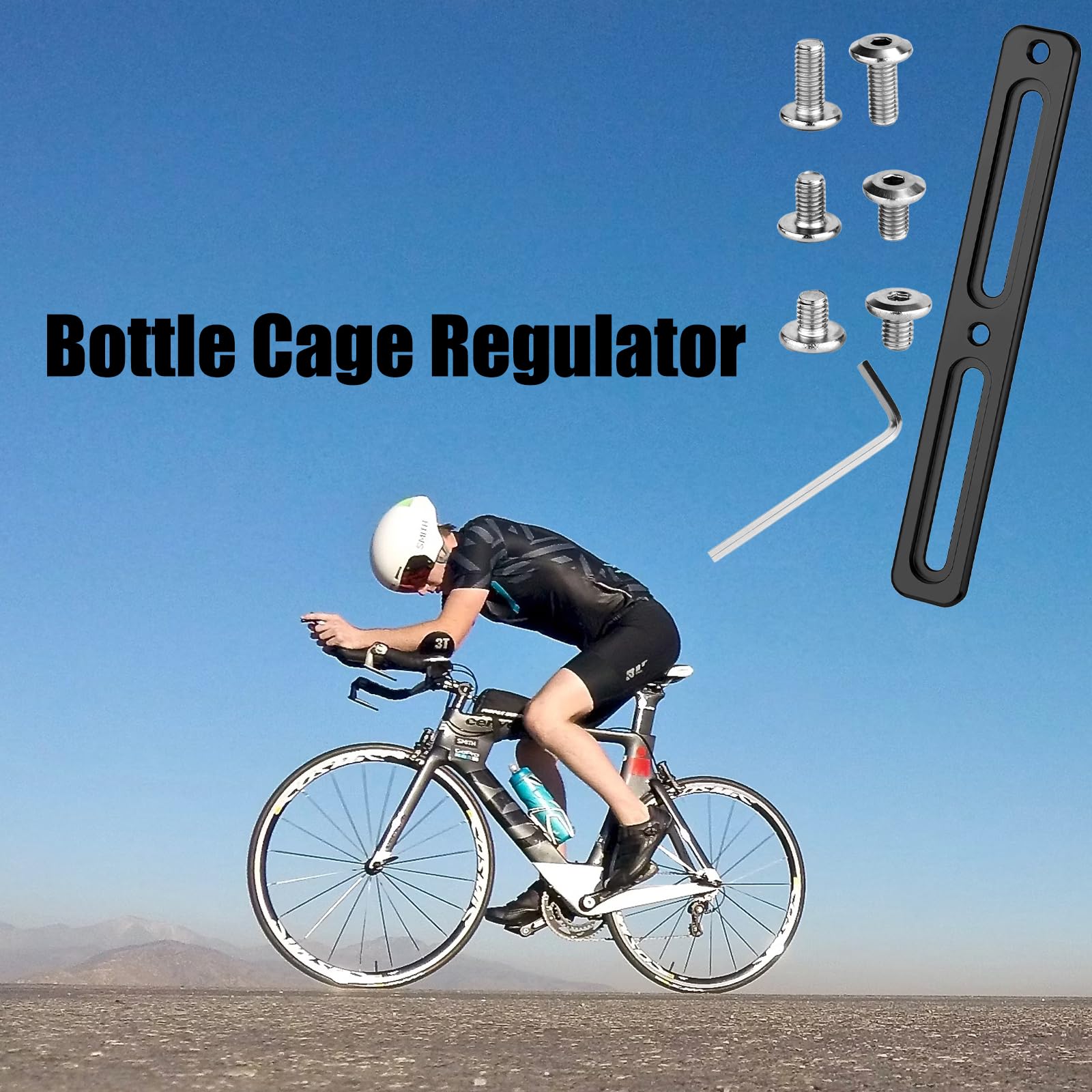 Adaptateur de Porte Bouteille de Vélo en Aluminium Support Adaptateur pour de Porte-bidons de Vélo pour Vélo de Montagne Poussettes VTT