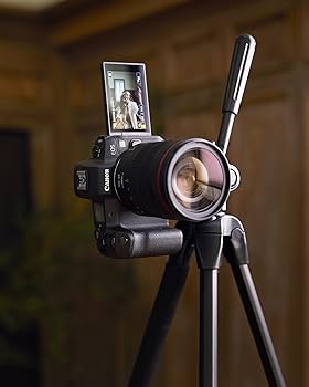 Amazon | Canon - EOS R Mirrorless 4K Video Camera with RF 24