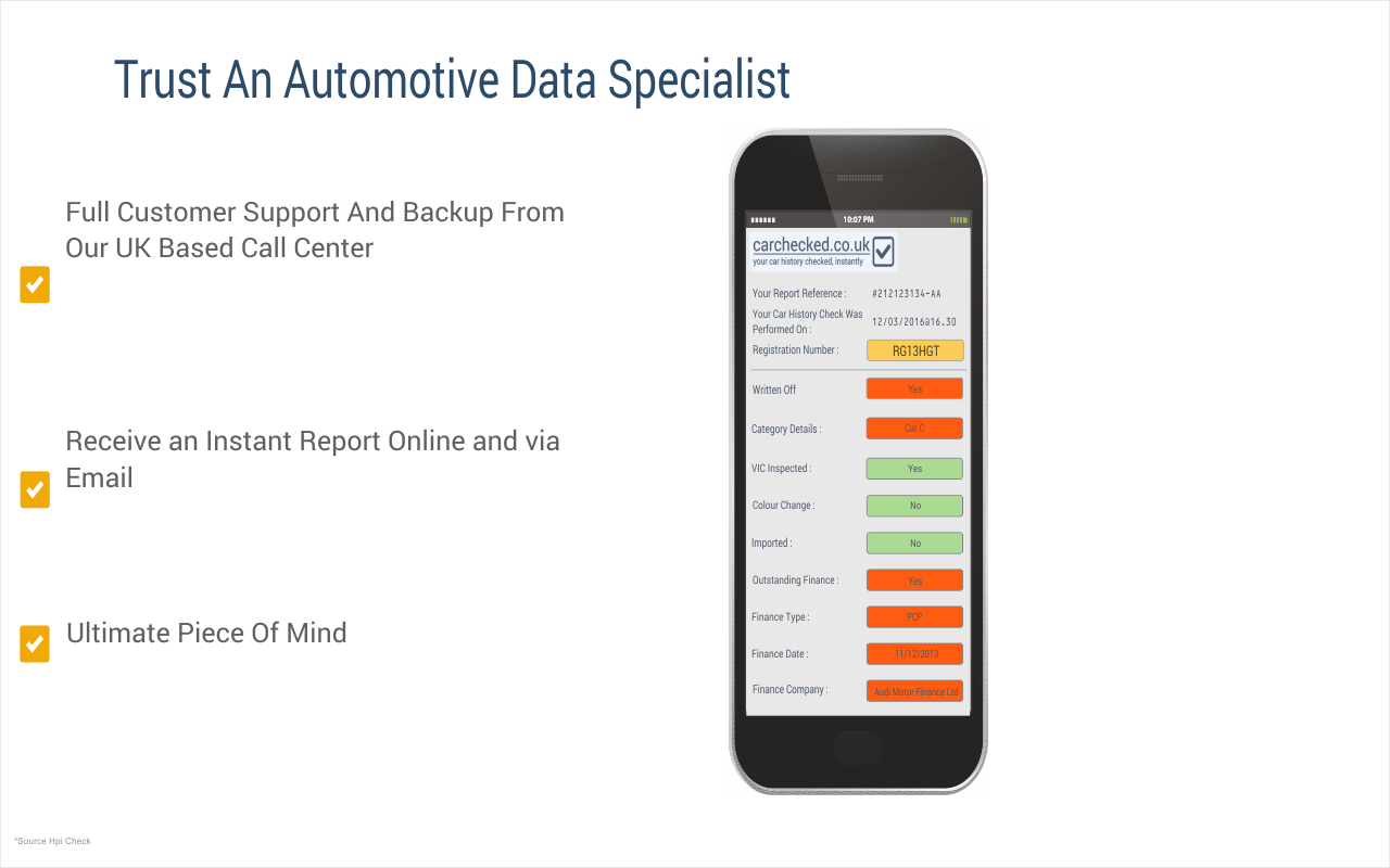 Car Checked Comprehensive Car History HPI CheckAmazon.inAppstore