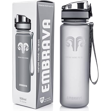 Embrava Vacuum Insulated Water Bottle 18 oz