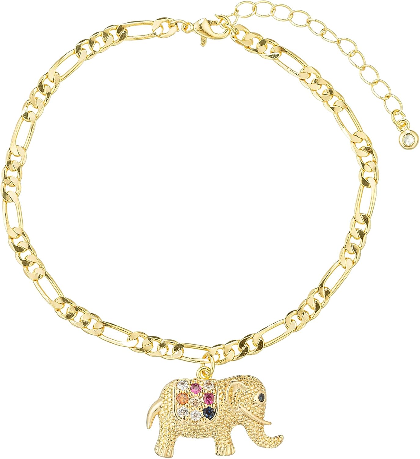 Gold Anklet for Women Teen Girls, Dainty 14K Gold Plated Anklets for Women, Summer Beach Ankle Bracelets Waterproof