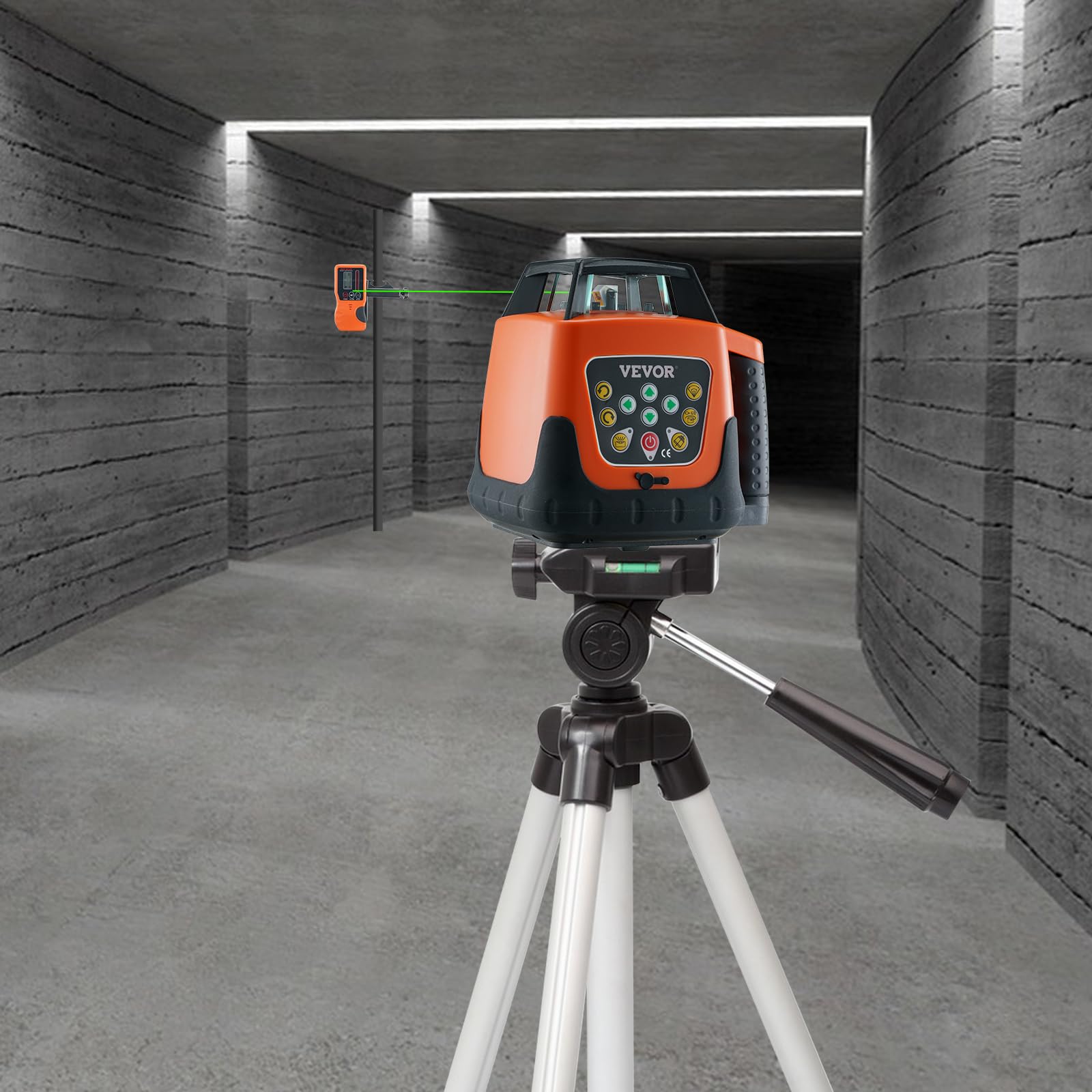 VEVOR Rotary Laser Level - 2000 ft Range -8