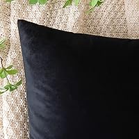 Vista 123 de EMEMA Paquete de 2 fundas de almohada de terciopelo, decorativas, cuadradas, suaves, sólidas, para sofá, dormitorio, silla o automóvil, 18 x 18 Gris